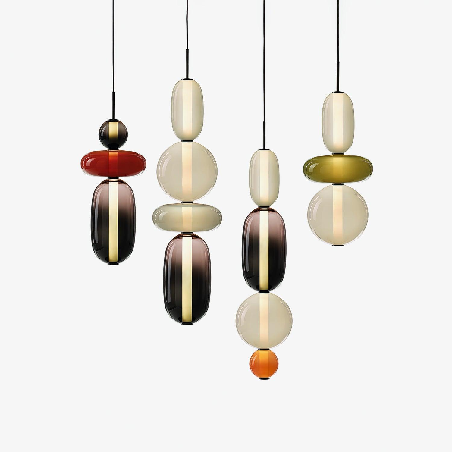 Noxic Glass Acrylic Artistic Pendant Light - Letslighting
