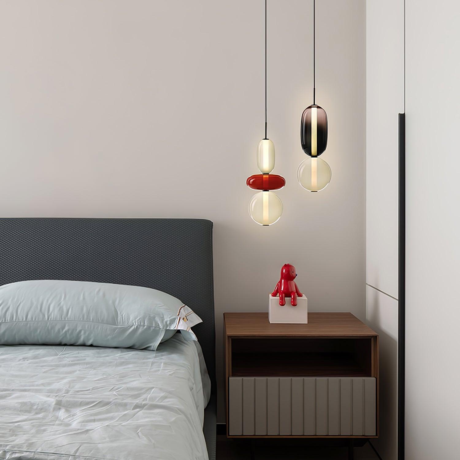 Noxic Glass Acrylic Artistic Pendant Light - Letslighting