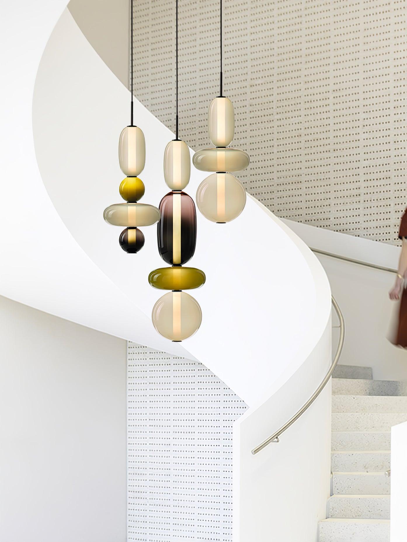 Noxic Glass Acrylic Artistic Pendant Light - Letslighting