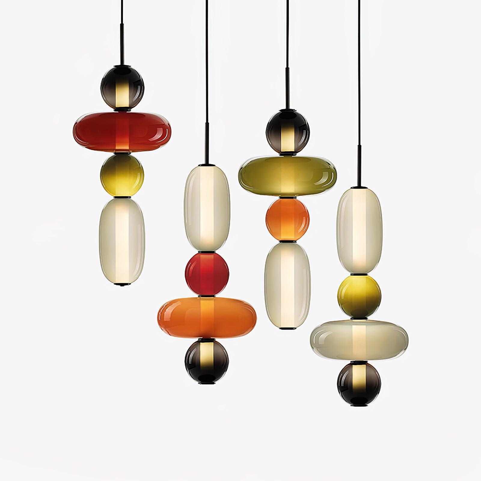 Noxic Glass Acrylic Artistic Pendant Light - Letslighting