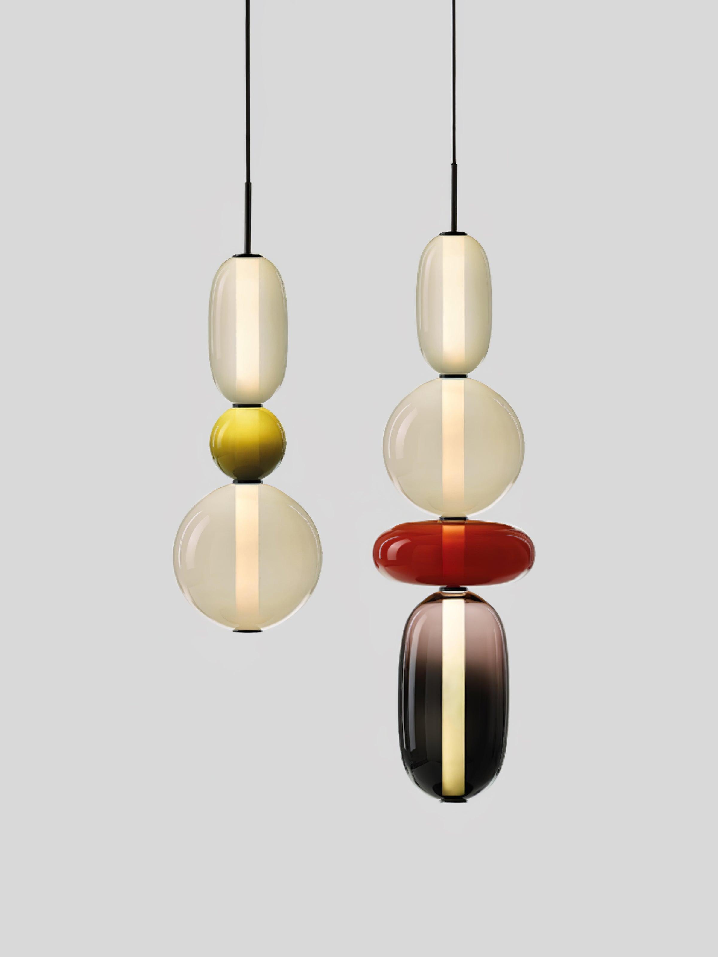 Noxic Glass Acrylic Artistic Pendant Light - Letslighting
