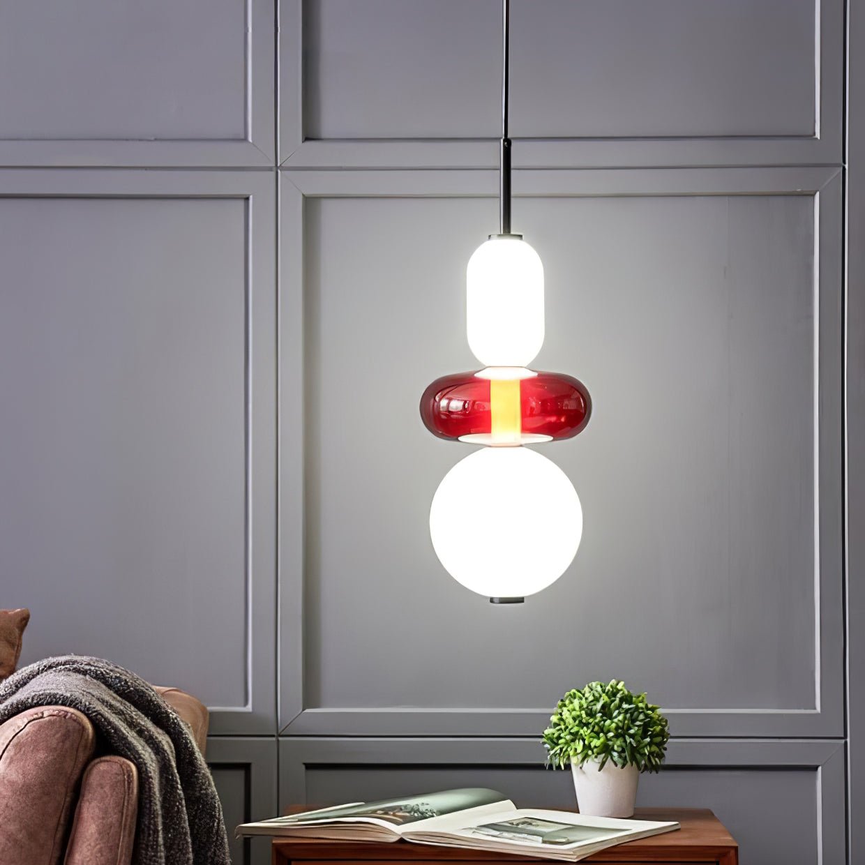Orba Candied Glass Pendant Light - Letslighting