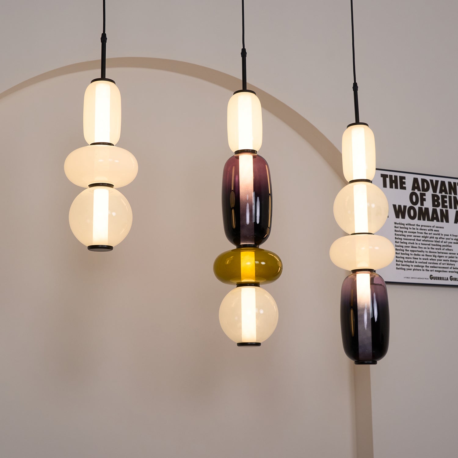 Orba Candied Glass Pendant Light - Letslighting