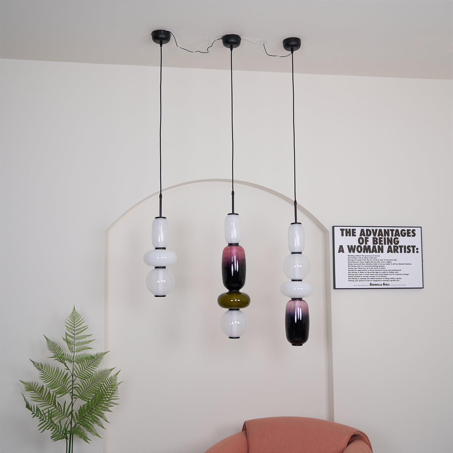 Orba Candied Glass Pendant Light - Letslighting