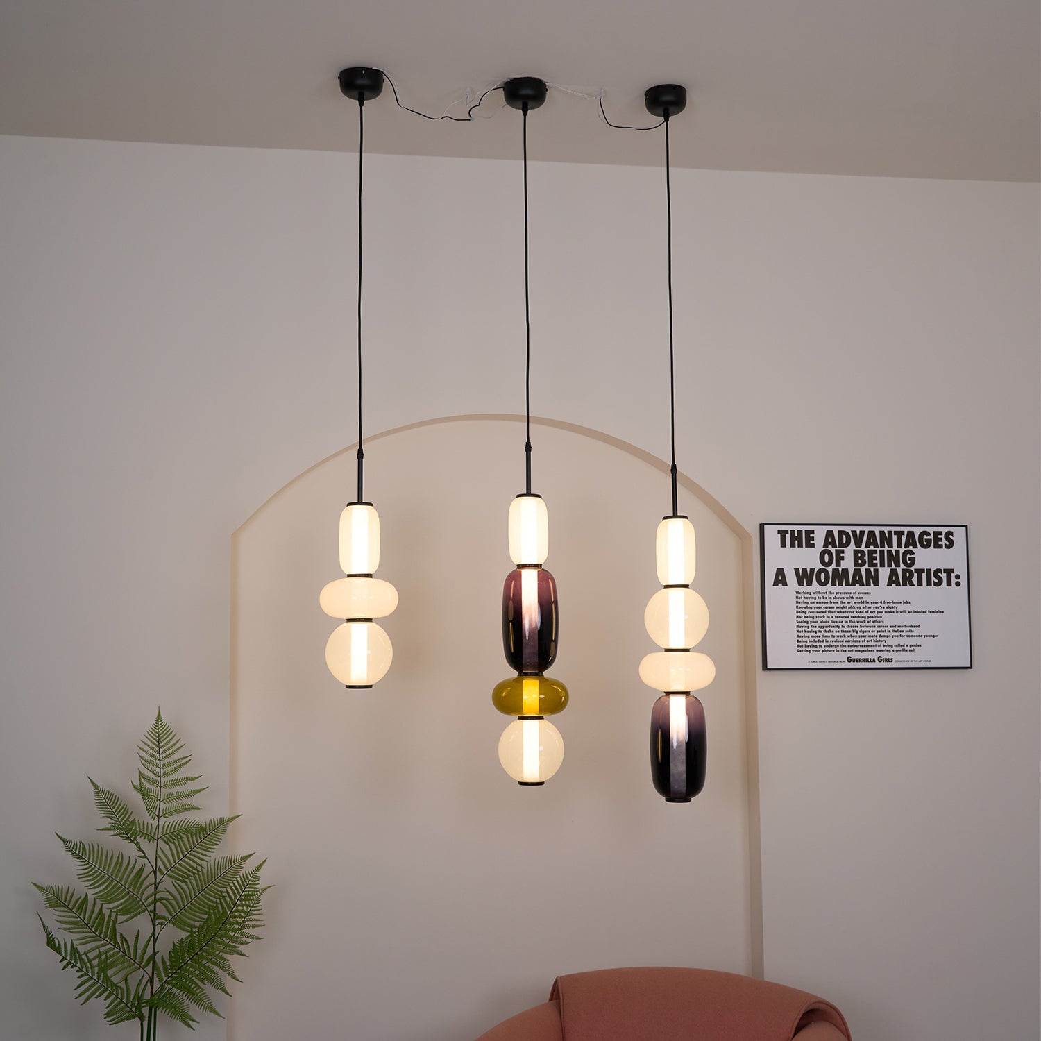 Orba Candied Glass Pendant Light - Letslighting