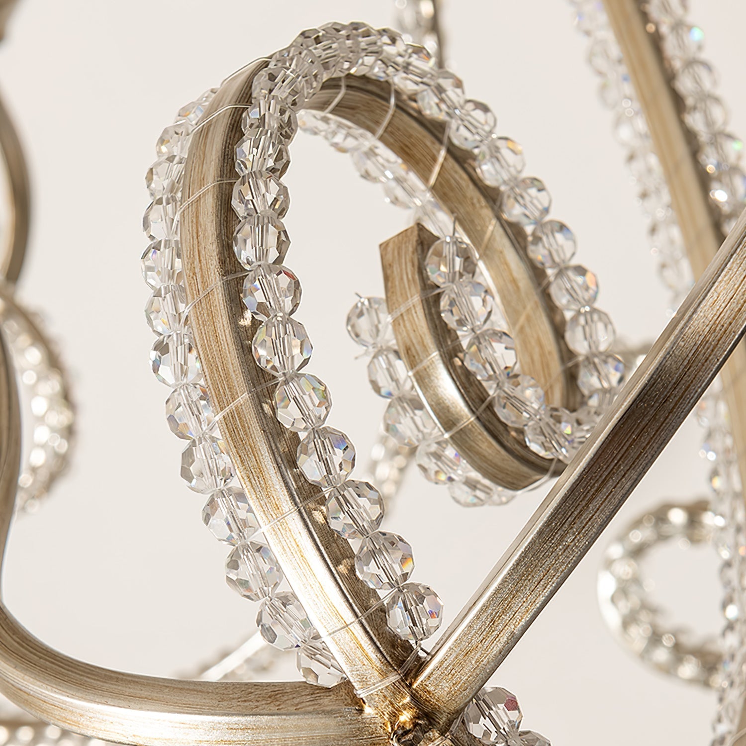 Elysara Crystal Candle Chandelier - Letslighting