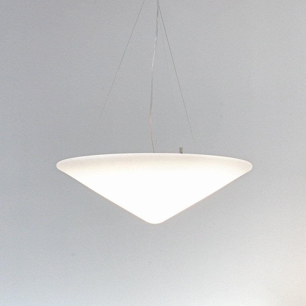 Solara Pendant Lamp Polyethylene Tilted Hat Minimalist - Letslighting