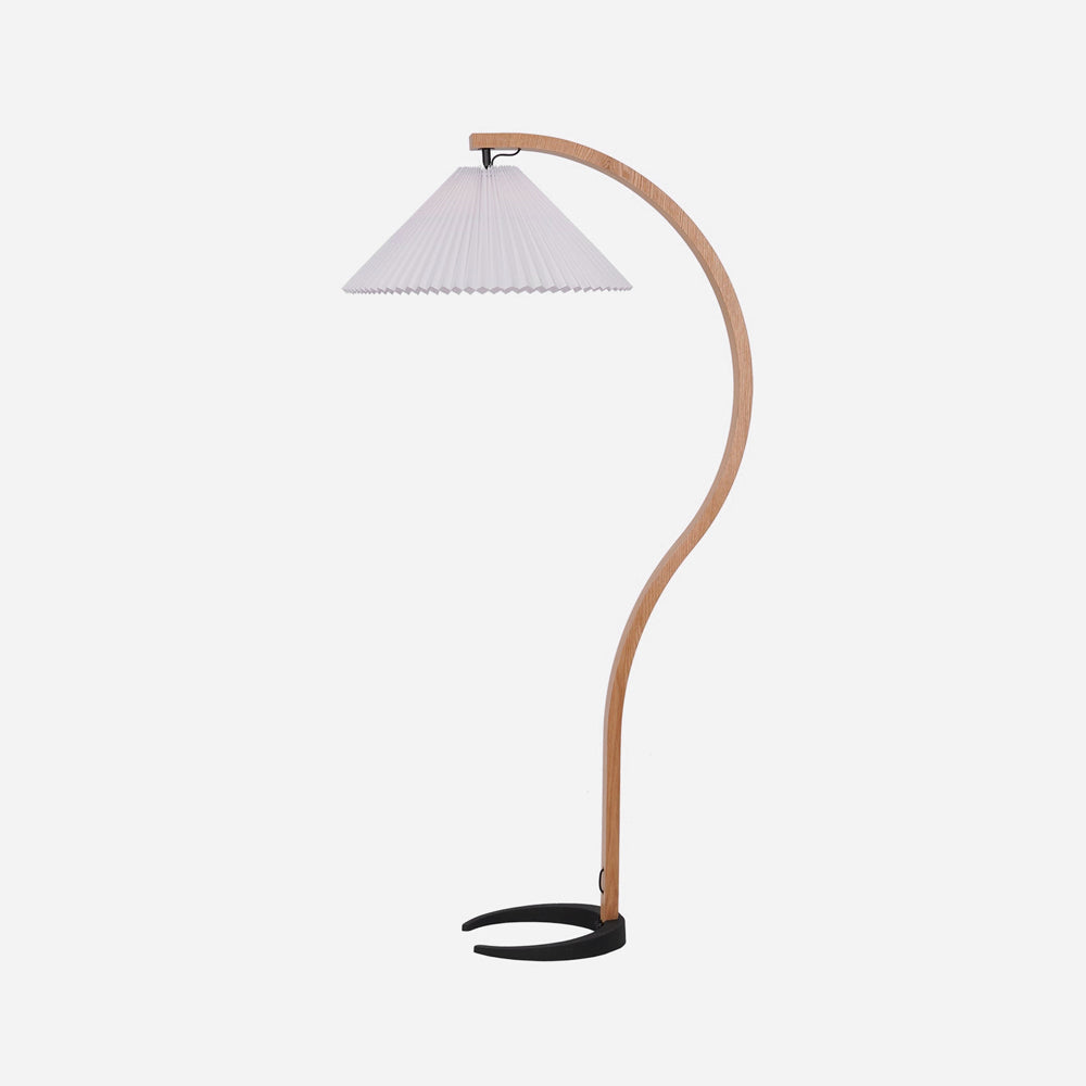 Viaro Wood Floor Lamp - Letslighting