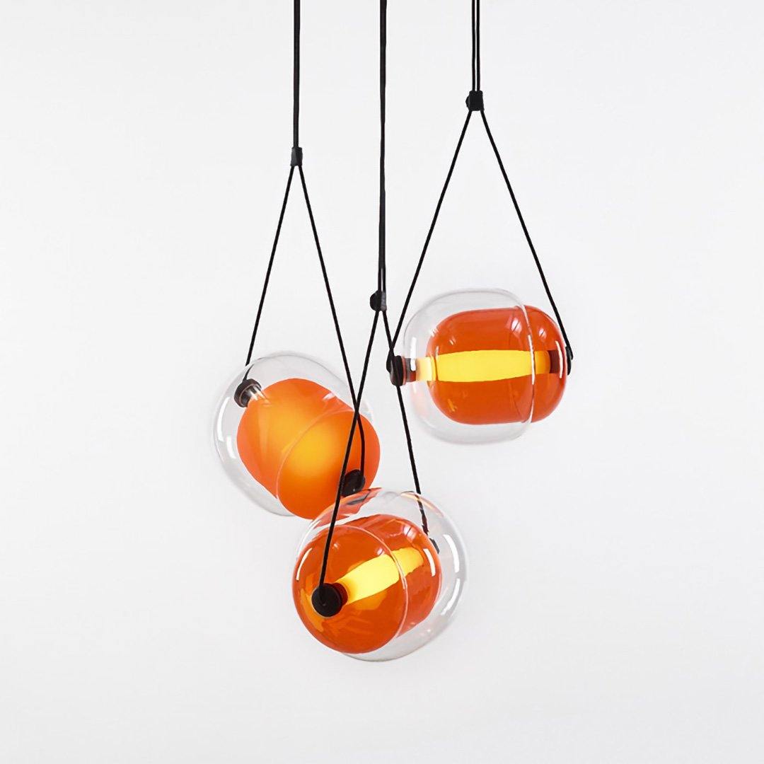 Orba Contemporary Glass Pendant Light - Letslighting