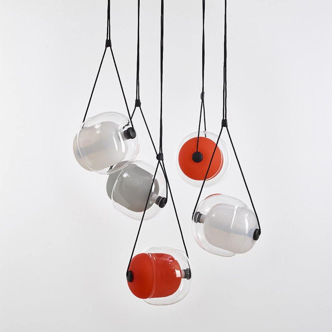 Orba Contemporary Glass Pendant Light - Letslighting