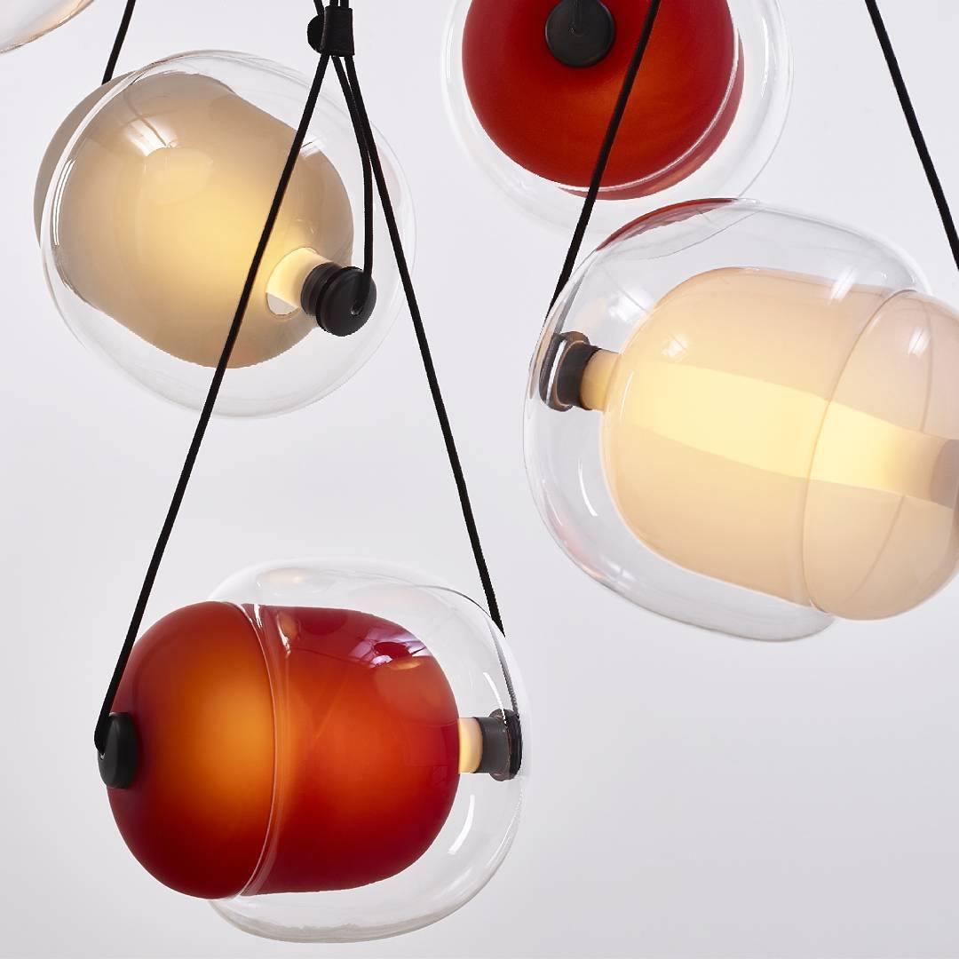 Orba Contemporary Glass Pendant Light - Letslighting