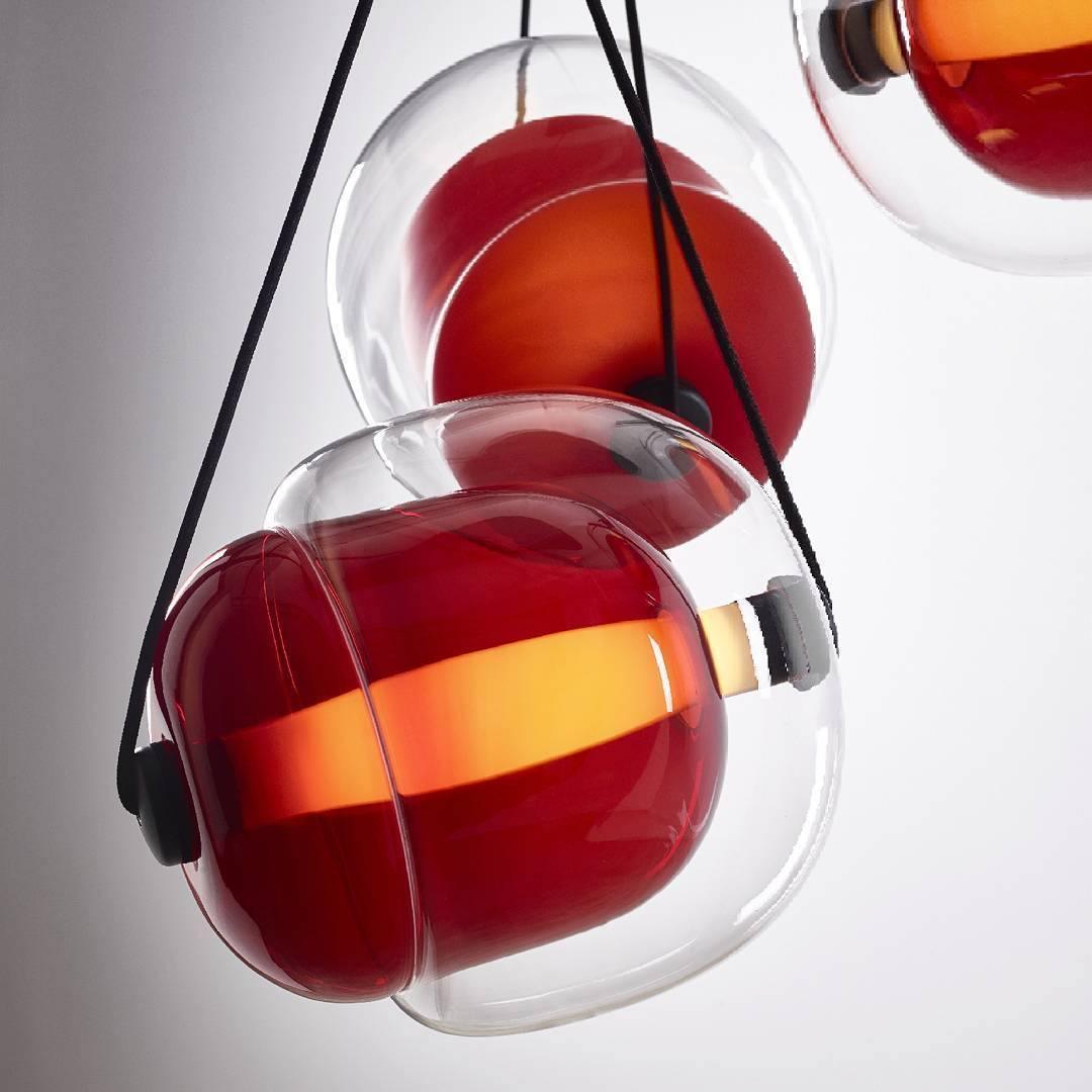 Orba Contemporary Glass Pendant Light - Letslighting