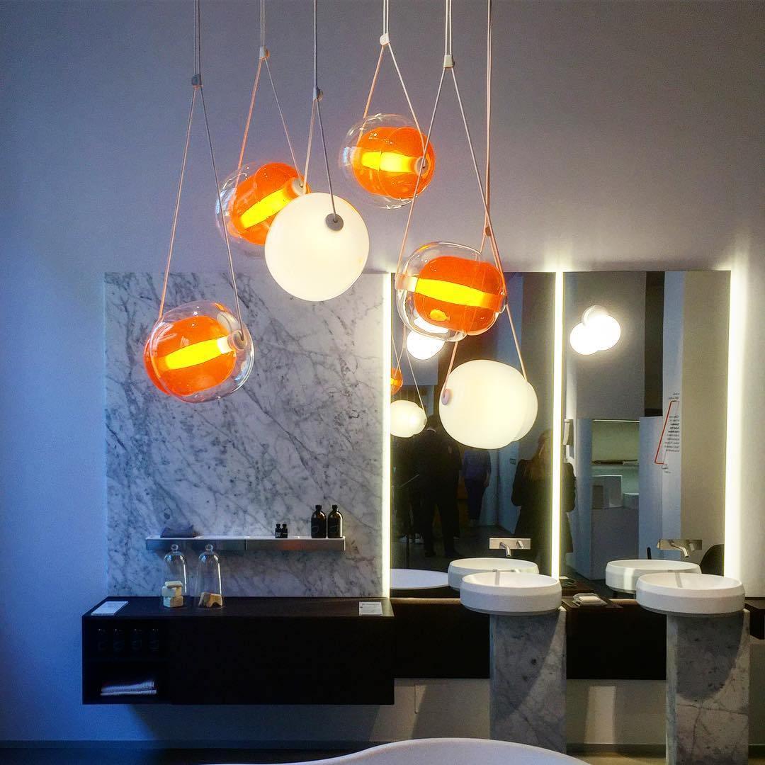 Orba Contemporary Glass Pendant Light - Letslighting