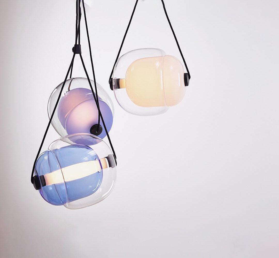Orba Contemporary Glass Pendant Light - Letslighting