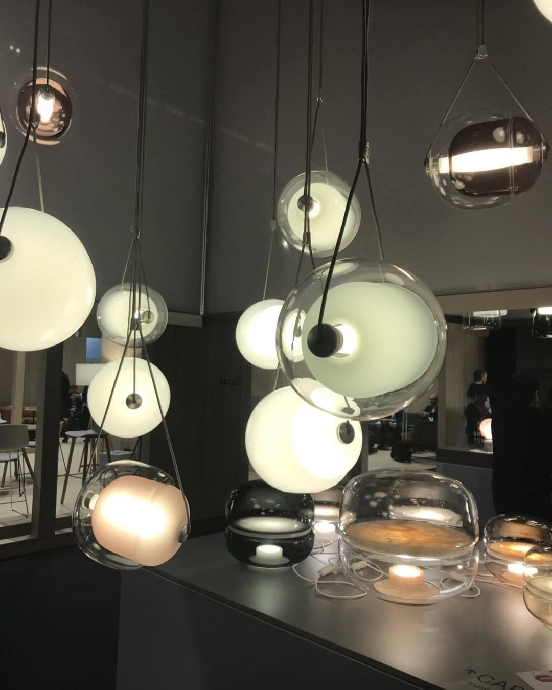Orba Contemporary Glass Pendant Light - Letslighting