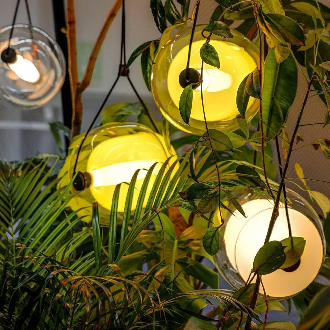 Orba Contemporary Glass Pendant Light - Letslighting