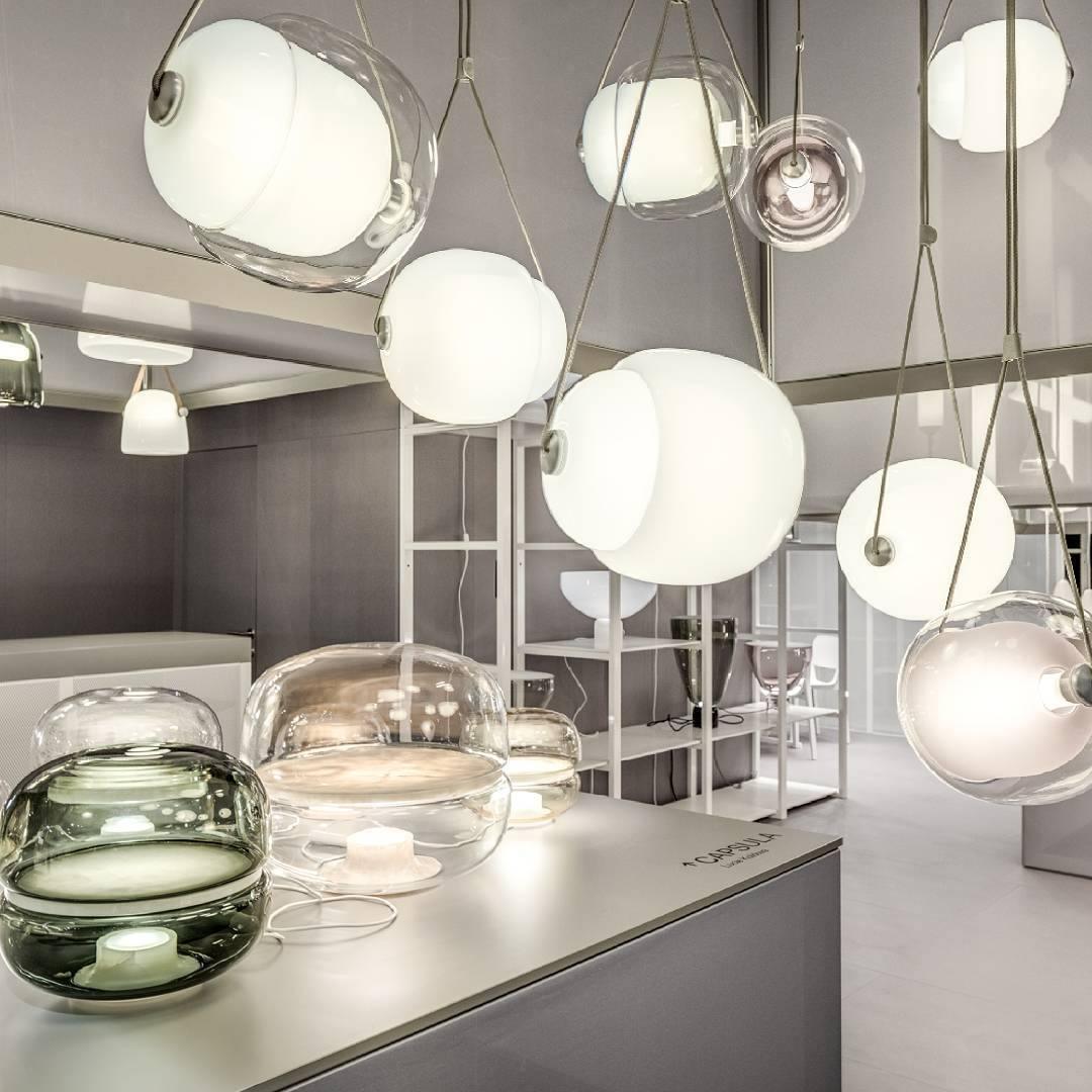 Orba Contemporary Glass Pendant Light - Letslighting