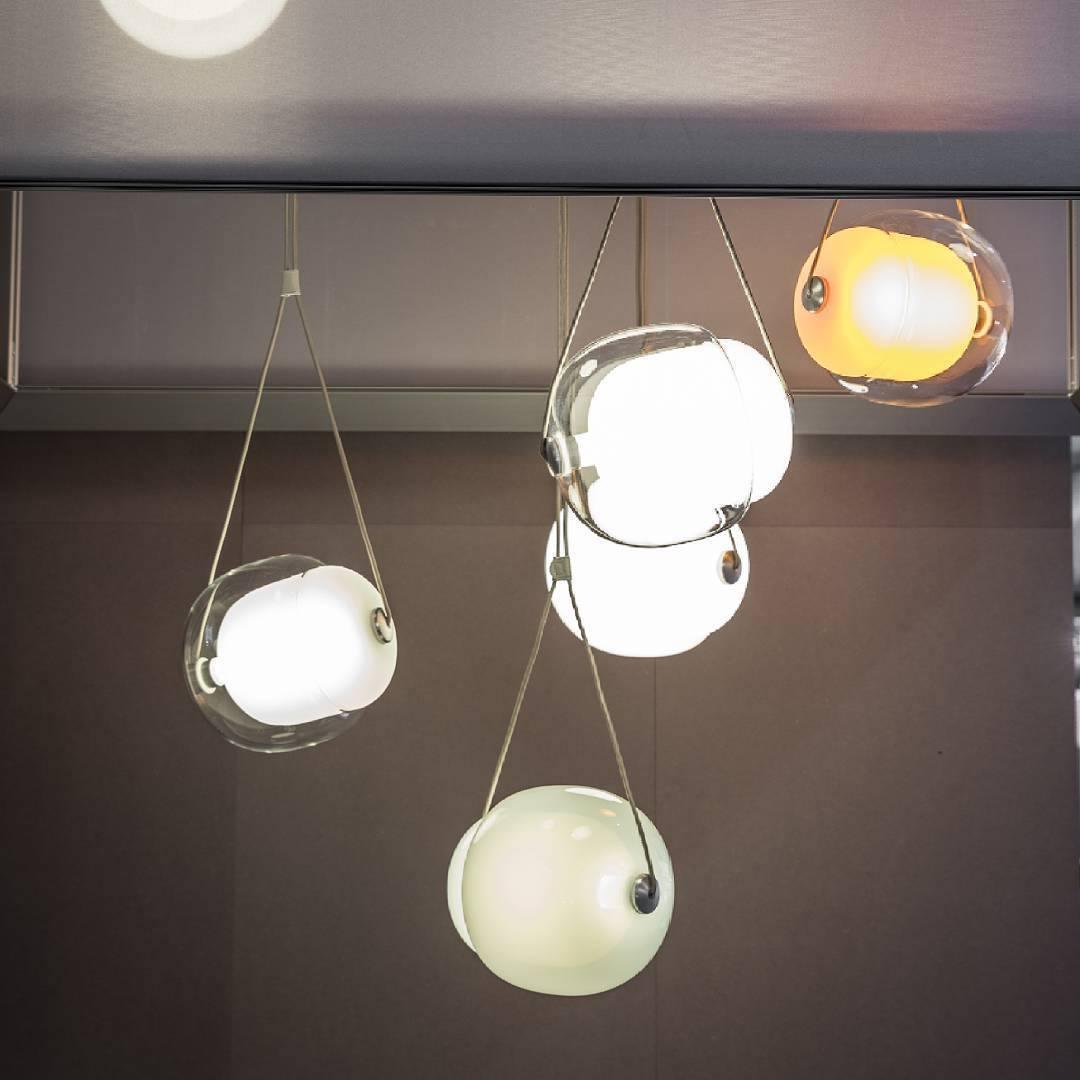 Orba Contemporary Glass Pendant Light - Letslighting