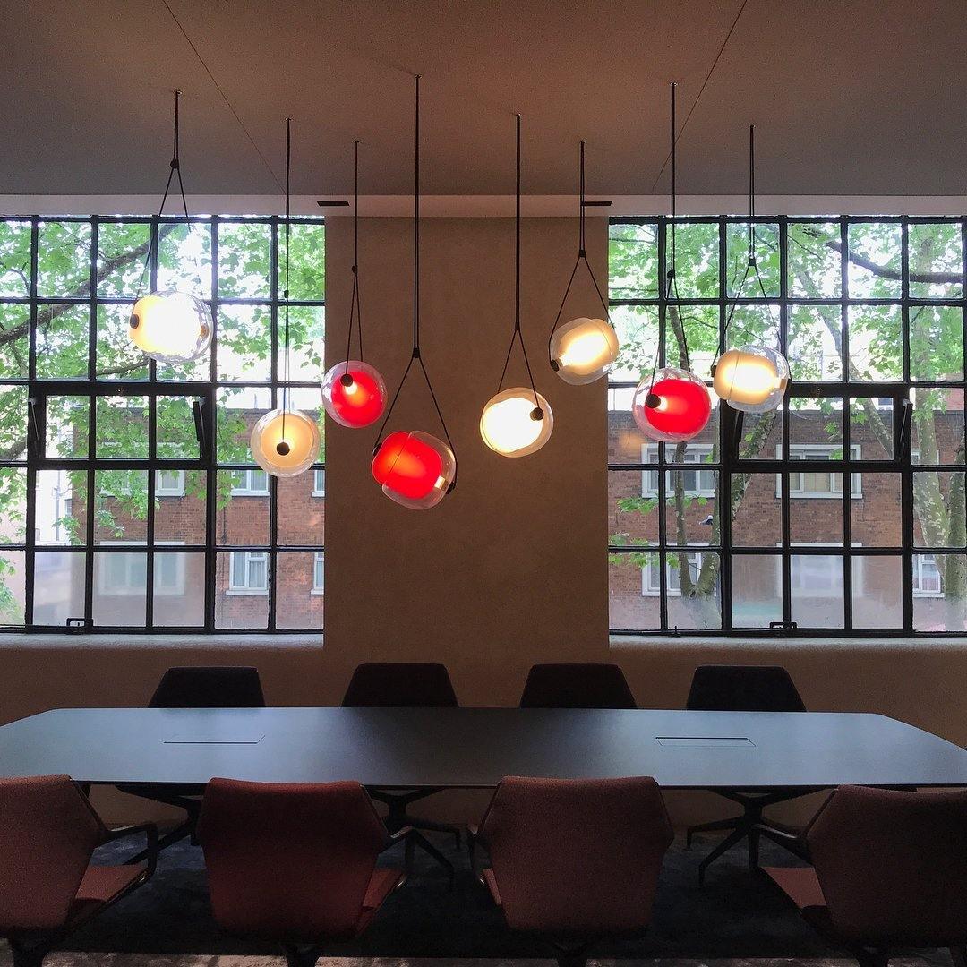 Orba Contemporary Glass Pendant Light - Letslighting