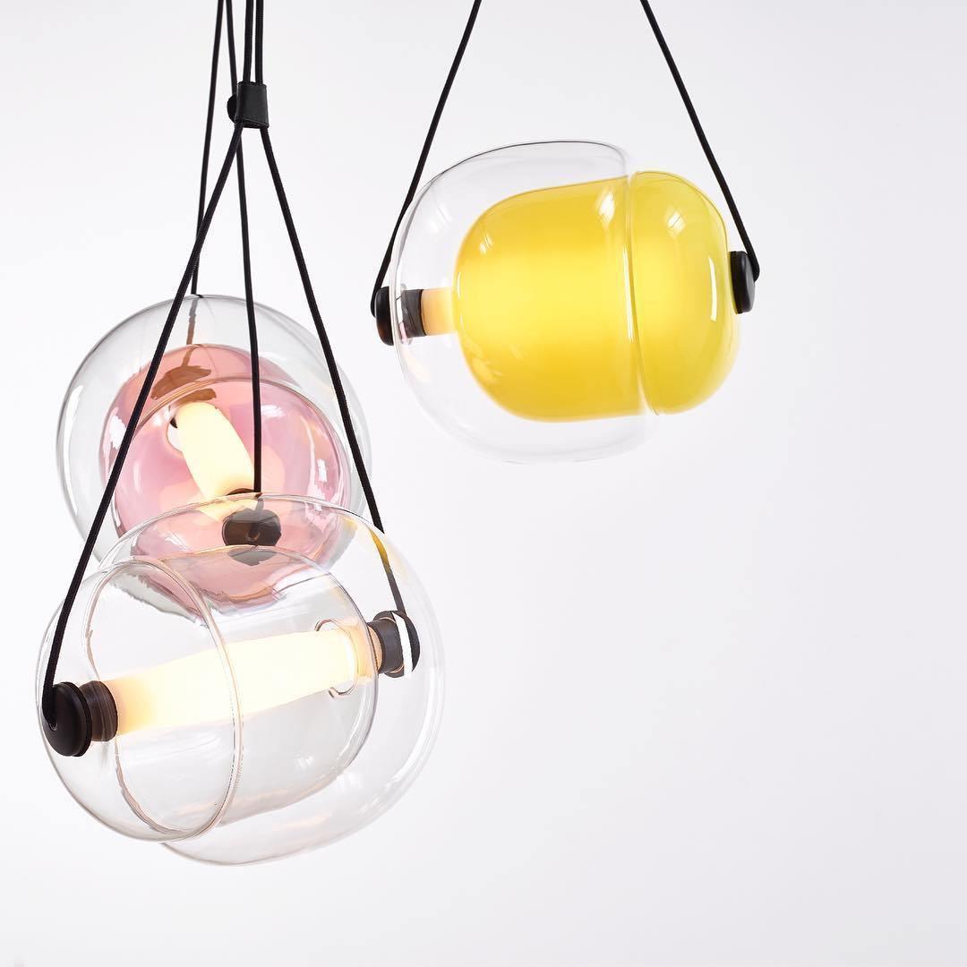 Orba Contemporary Glass Pendant Light - Letslighting