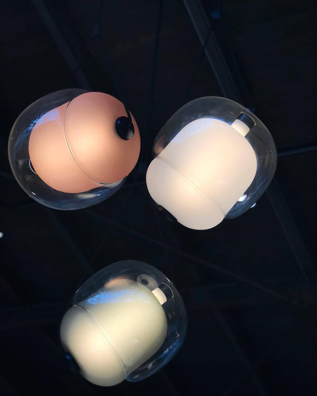 Orba Contemporary Glass Pendant Light - Letslighting