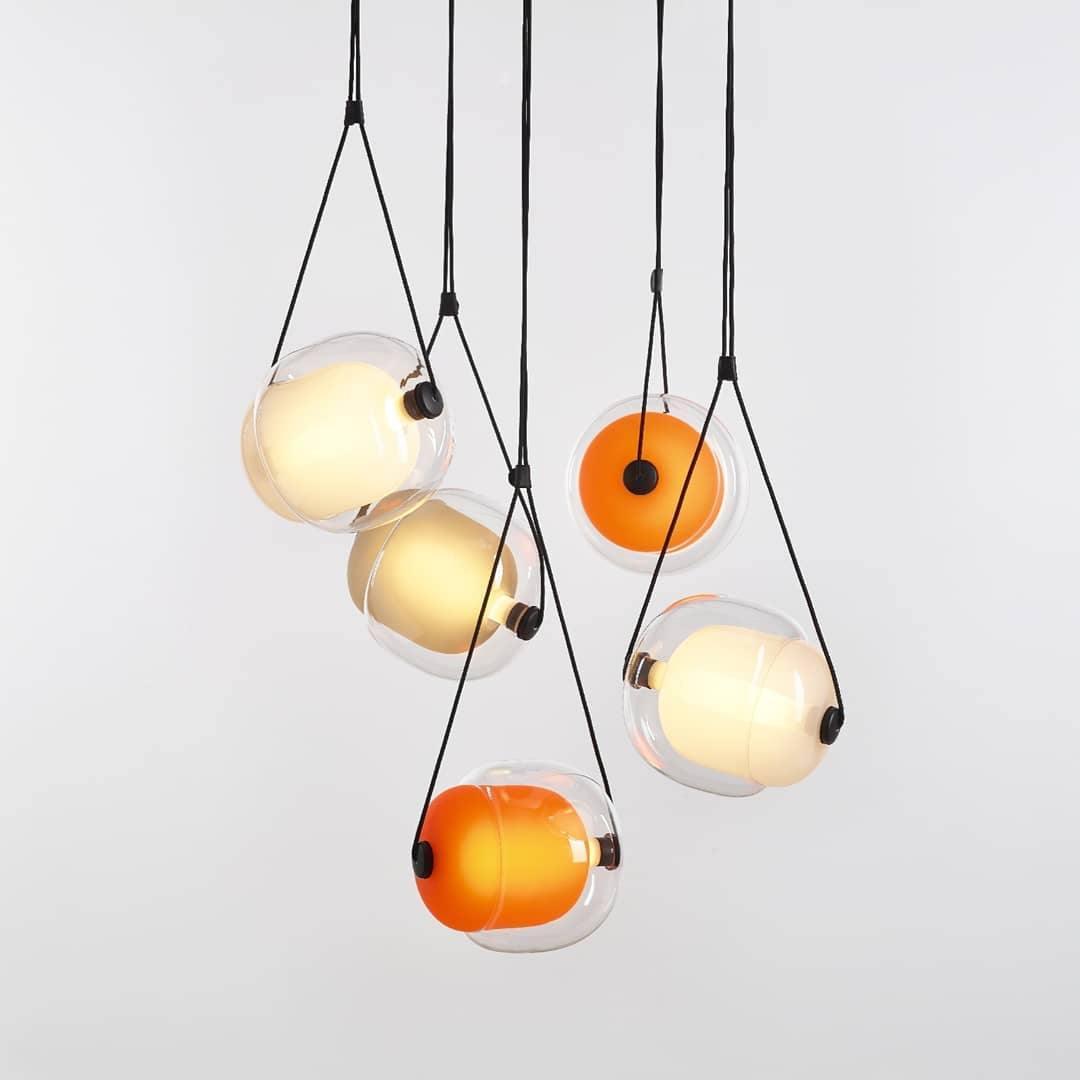 Orba Contemporary Glass Pendant Light - Letslighting