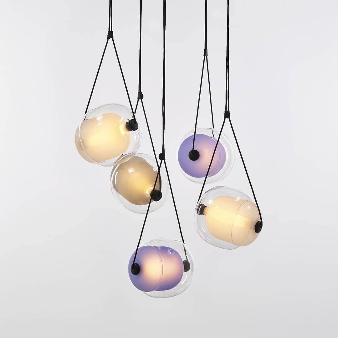 Orba Contemporary Glass Pendant Light - Letslighting