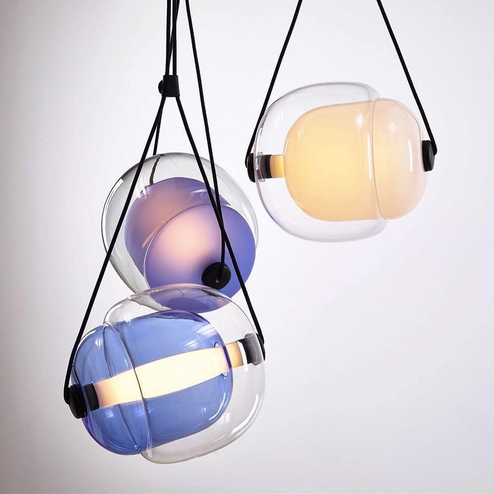 Orba Contemporary Glass Pendant Light - Letslighting