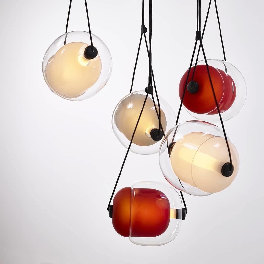 Orba Contemporary Glass Pendant Light - Letslighting