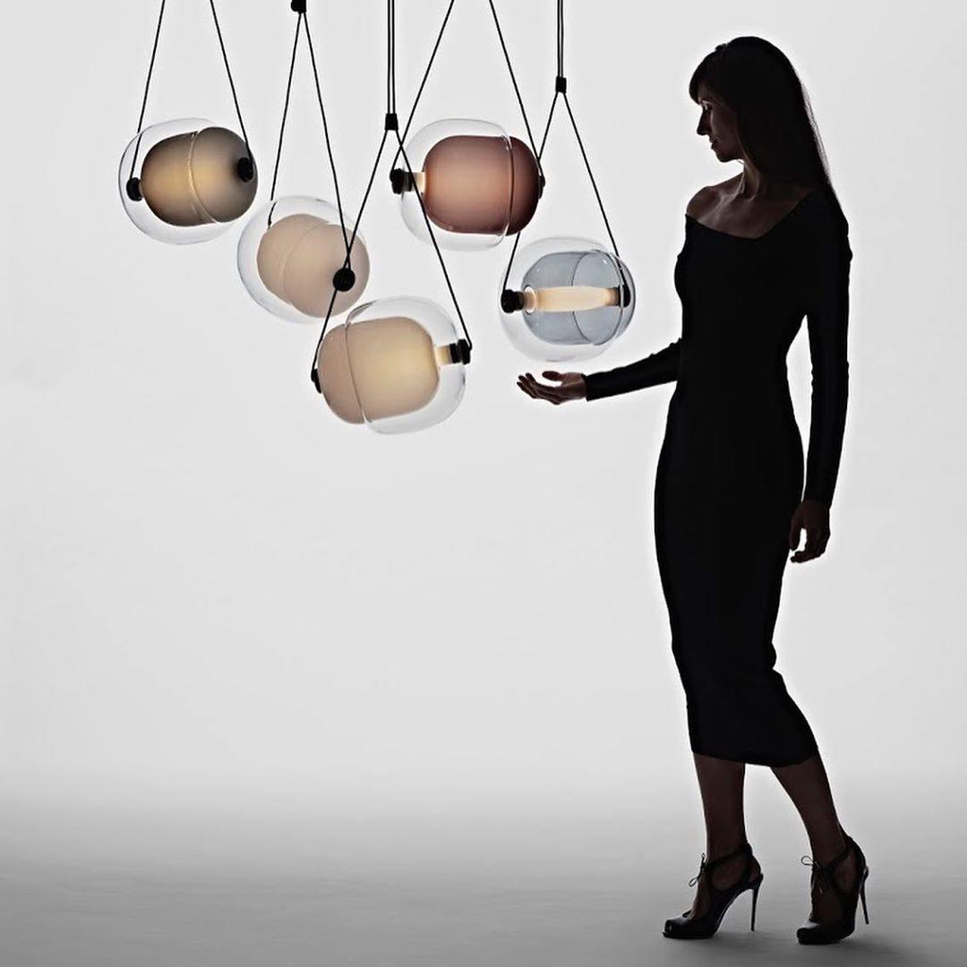 Orba Contemporary Glass Pendant Light - Letslighting
