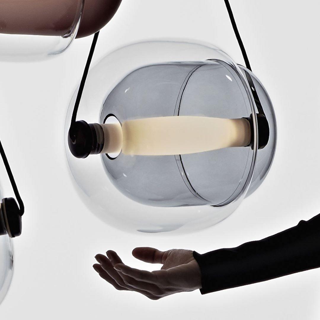 Orba Contemporary Glass Pendant Light - Letslighting