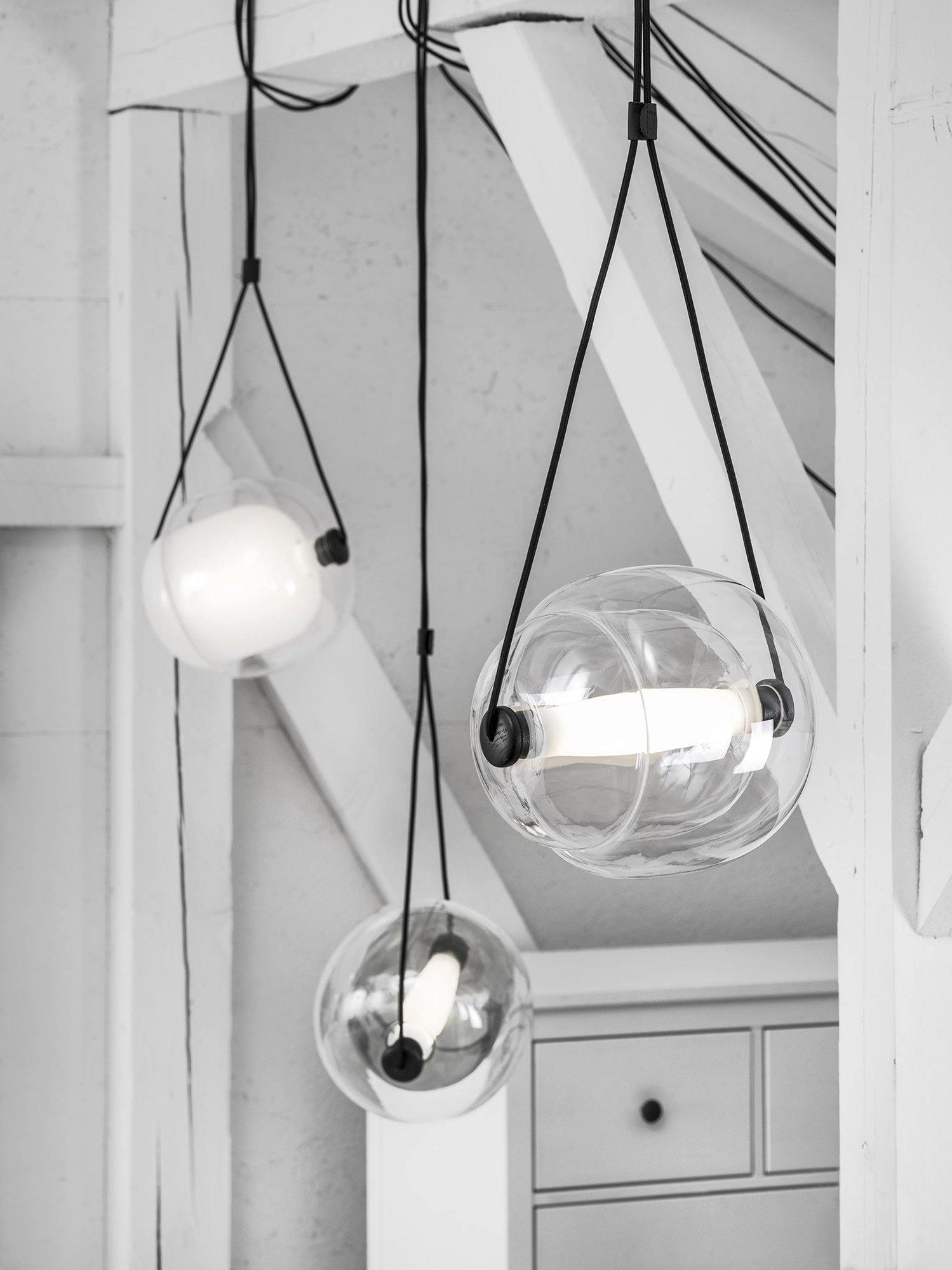 Orba Contemporary Glass Pendant Light - Letslighting