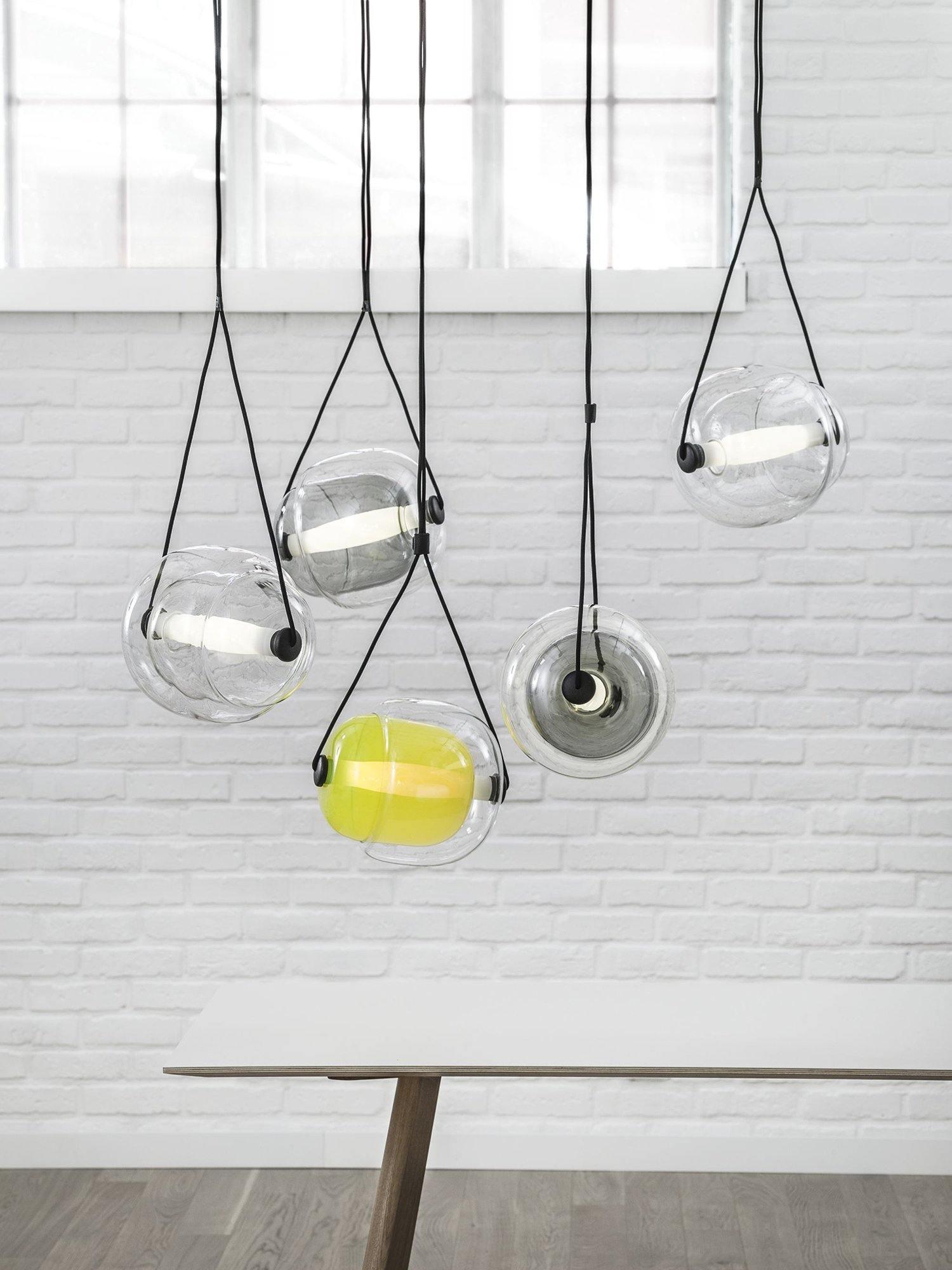 Orba Contemporary Glass Pendant Light - Letslighting