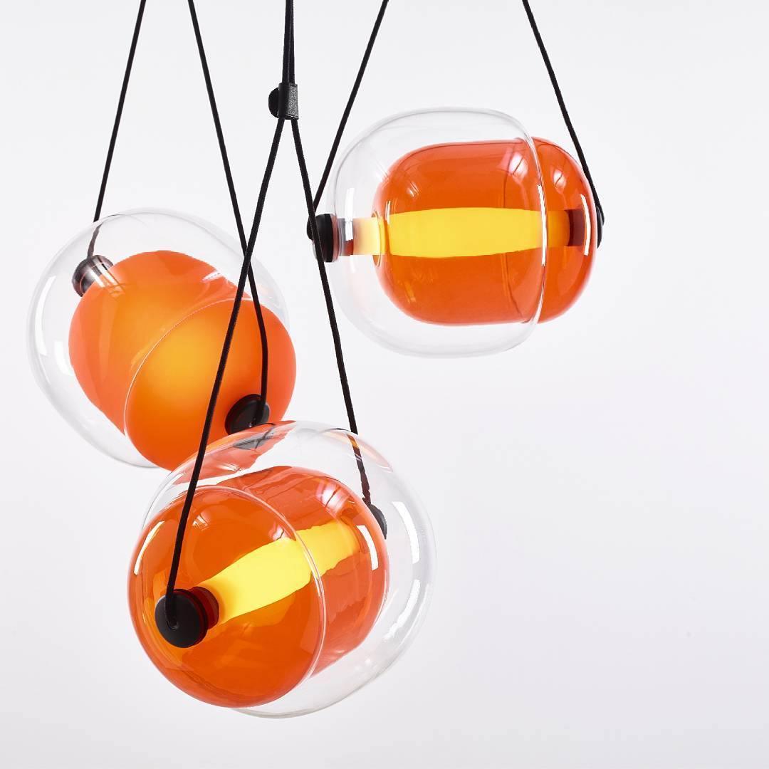 Orba Contemporary Glass Pendant Light - Letslighting