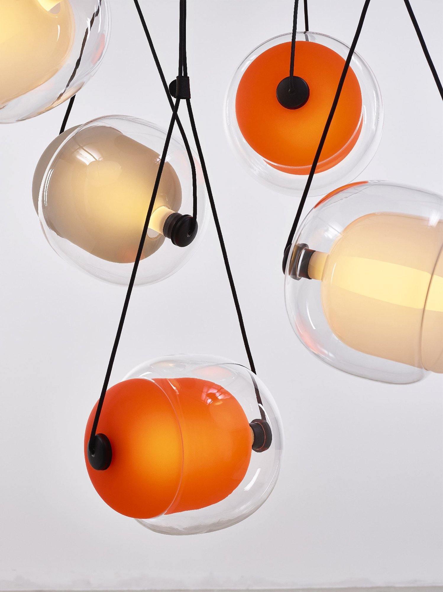 Orba Contemporary Glass Pendant Light - Letslighting