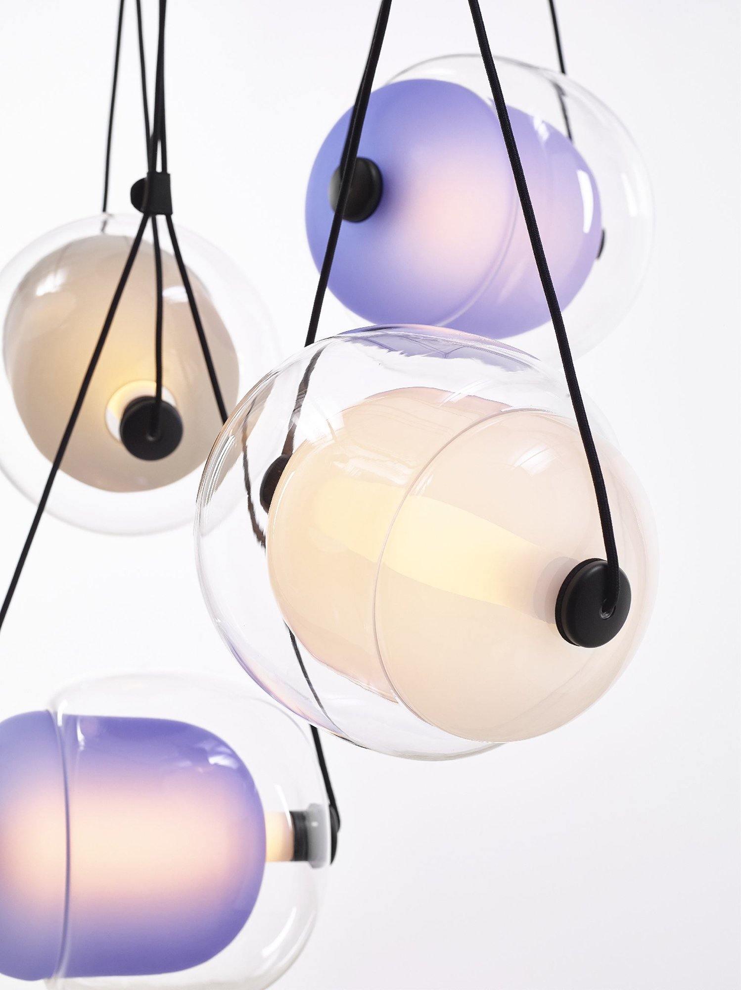 Orba Contemporary Glass Pendant Light - Letslighting