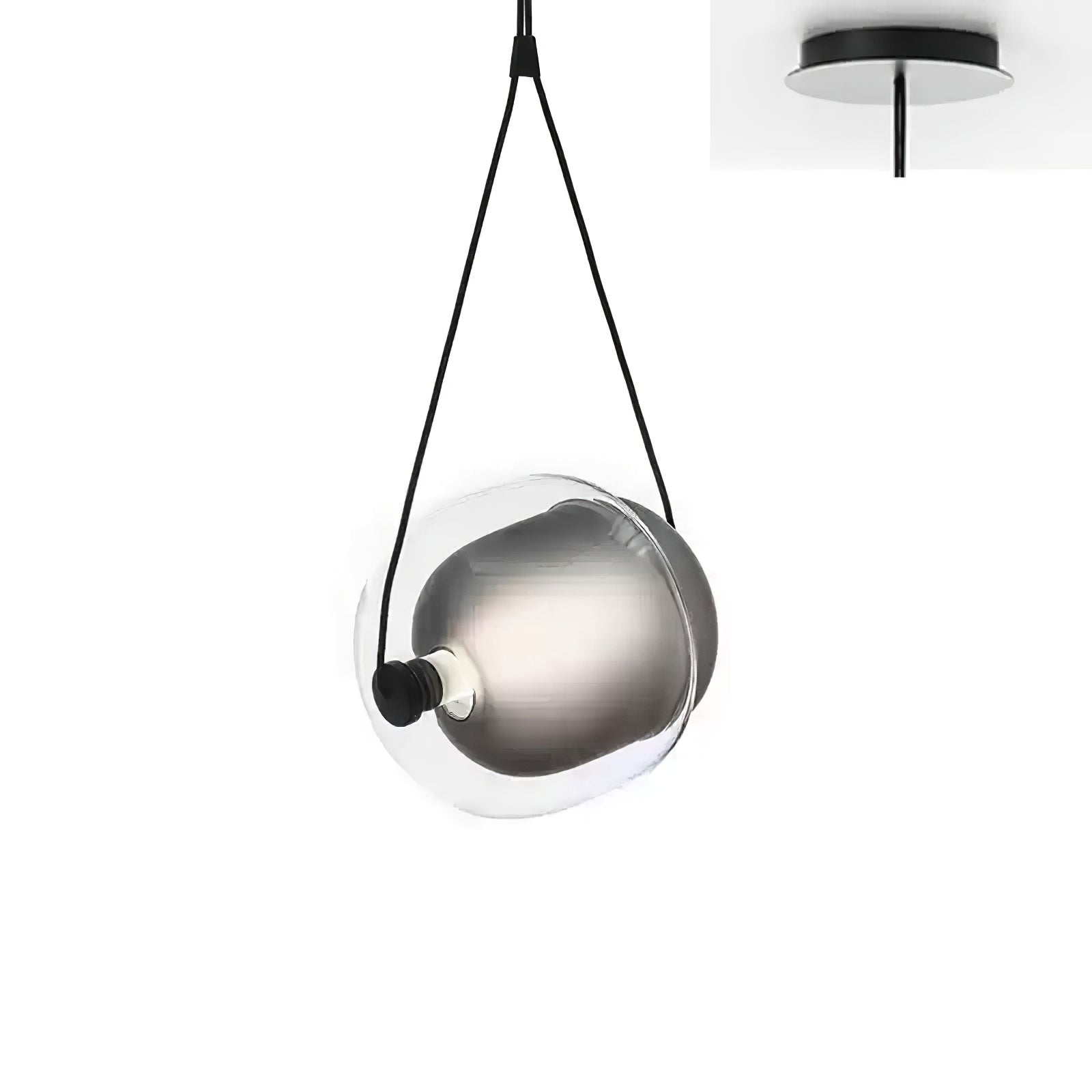 Orba Contemporary Glass Pendant Light - Letslighting