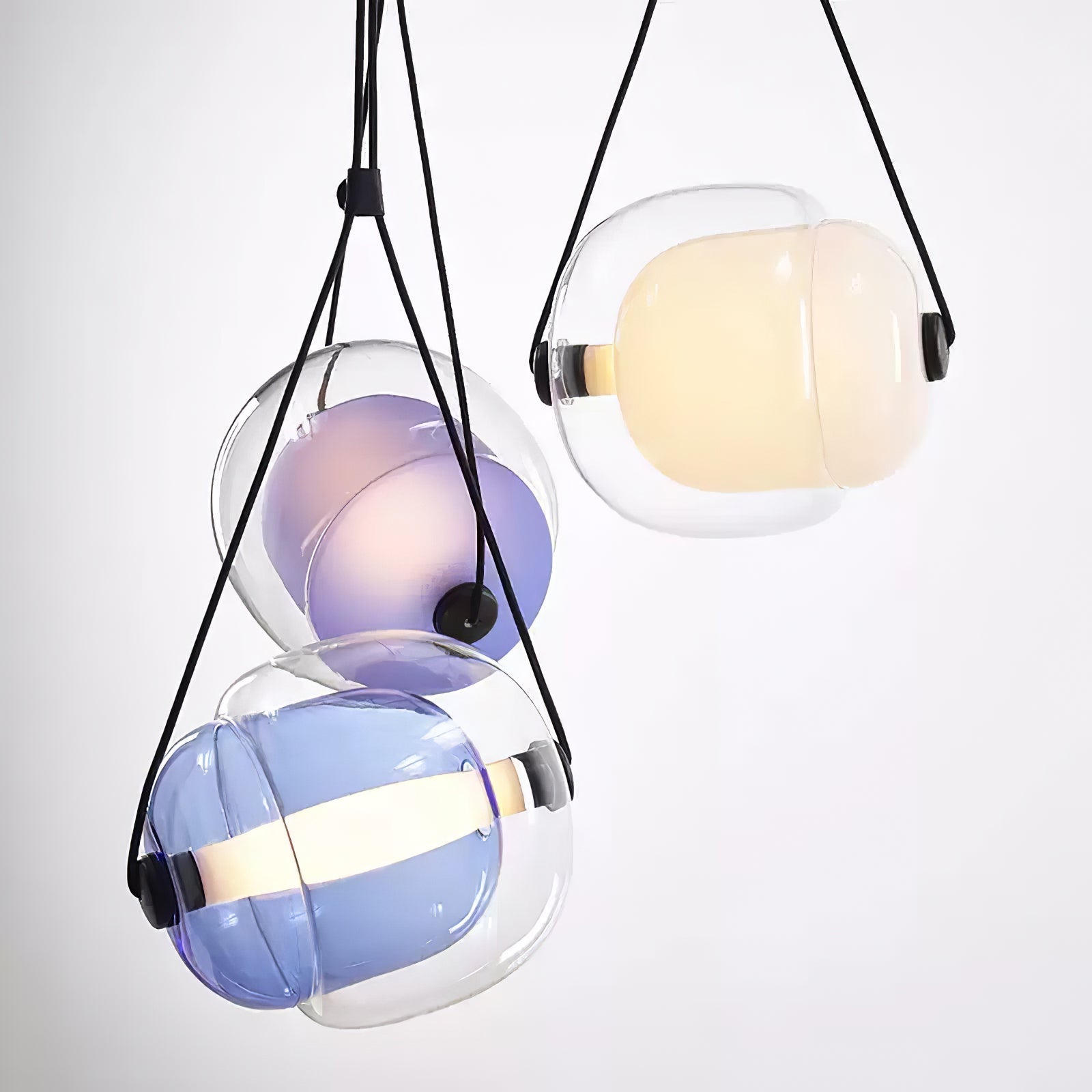 Orba Contemporary Glass Pendant Light - Letslighting