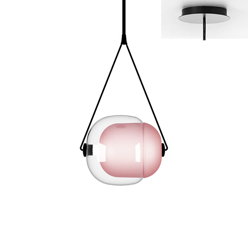 Orba Contemporary Glass Pendant Light - Letslighting