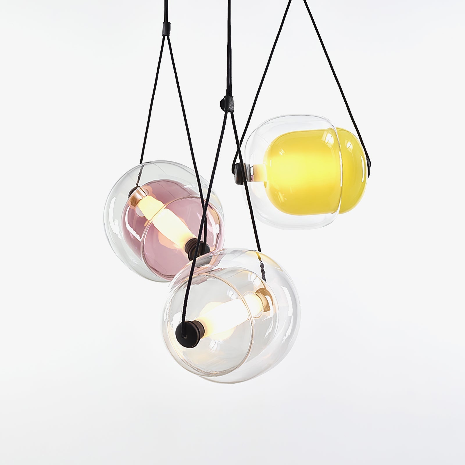 Orba Contemporary Glass Pendant Light - Letslighting