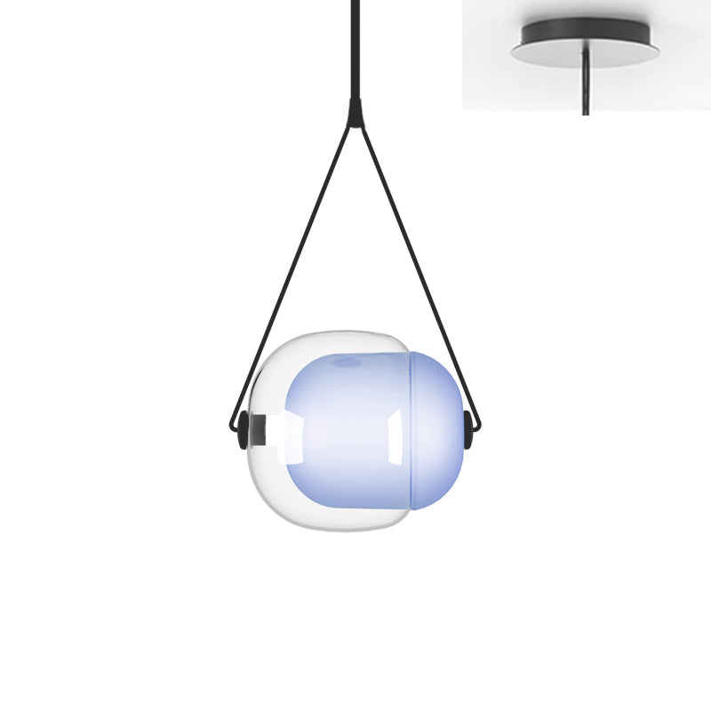 Orba Contemporary Glass Pendant Light - Letslighting