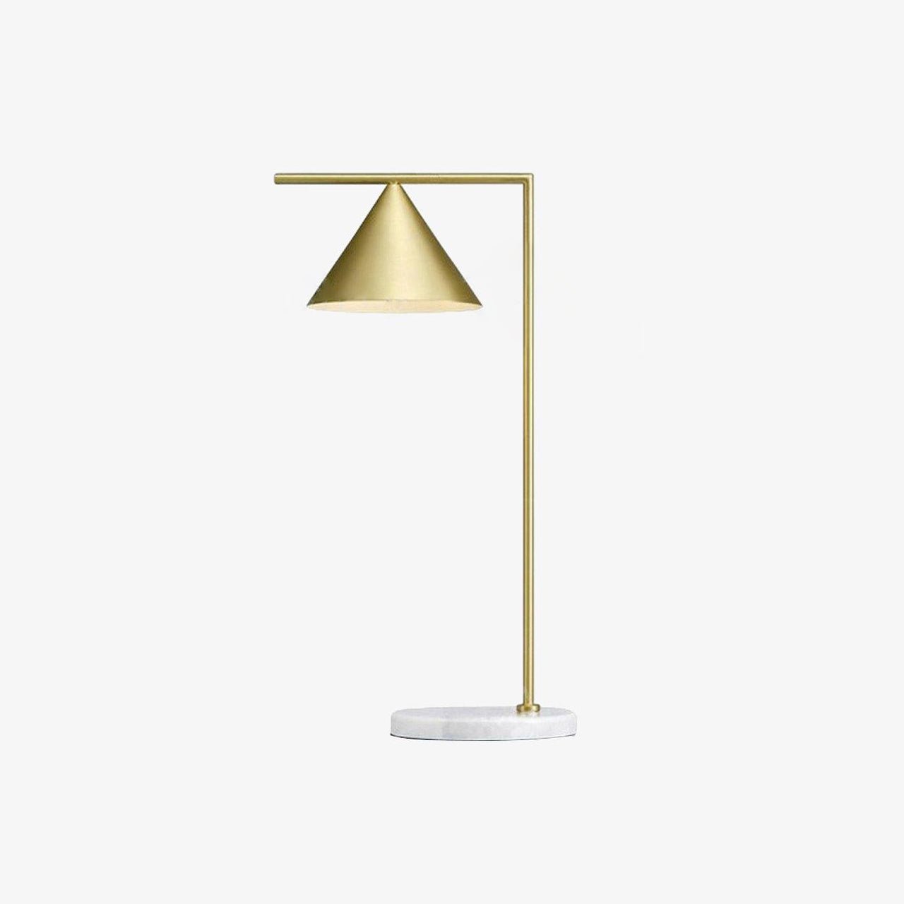 Neliace Marble Industrial Table Lamp - Letslighting