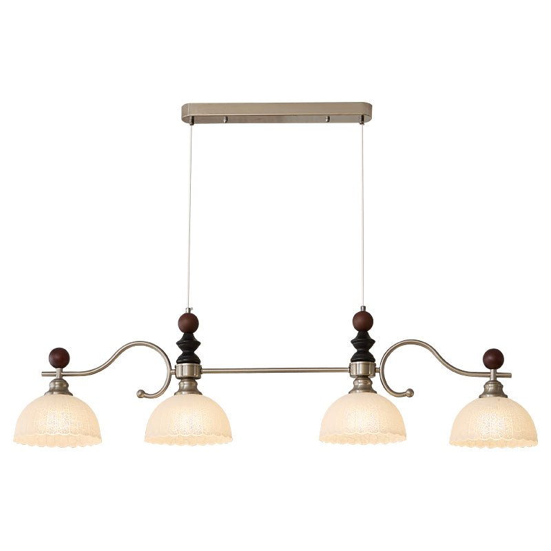Ivvinisra Elegance Vintage Island Wood Pendant Light - Letslighting