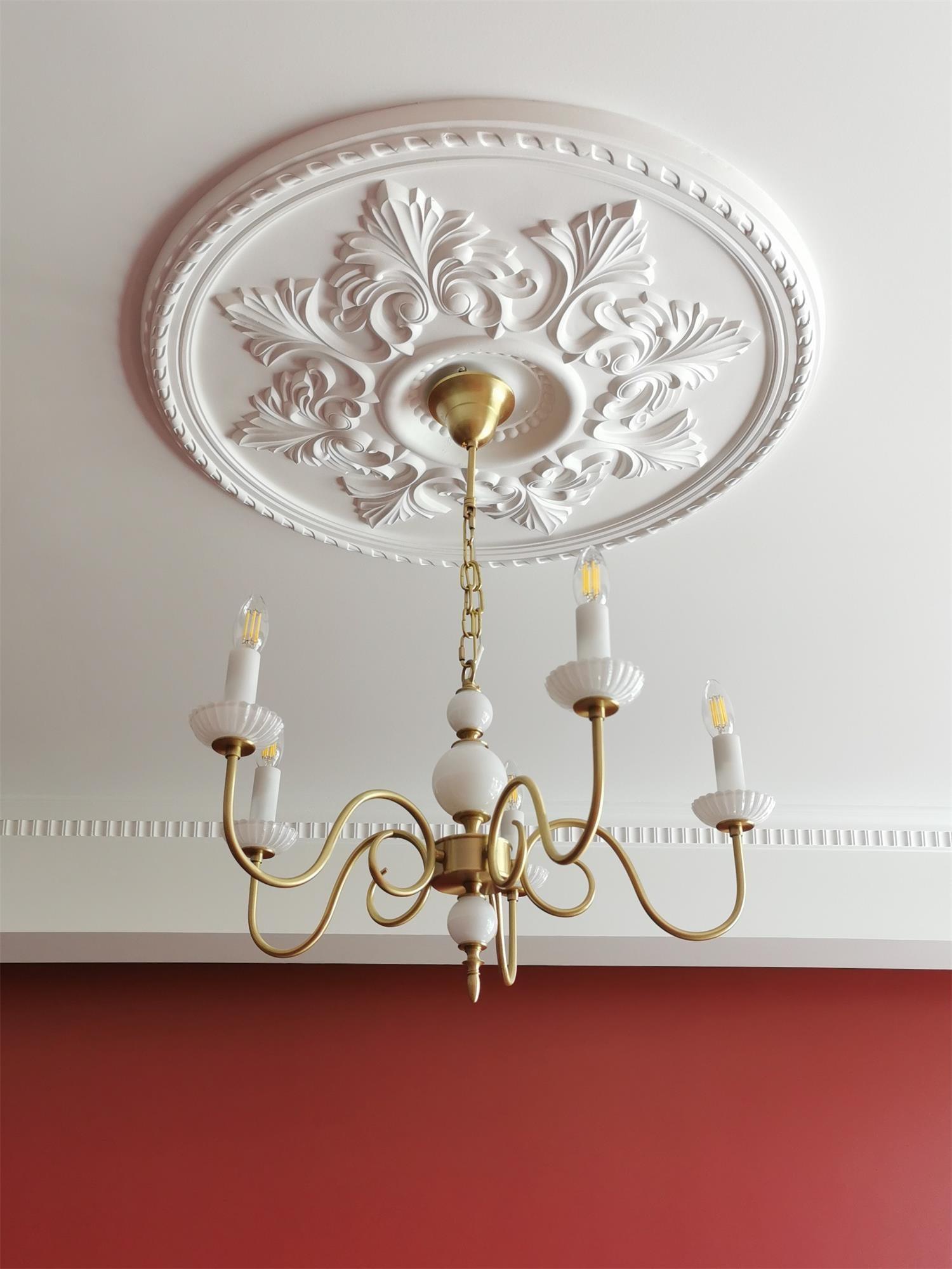 Lustra Chandelier Carlita Gold Modern - Letslighting