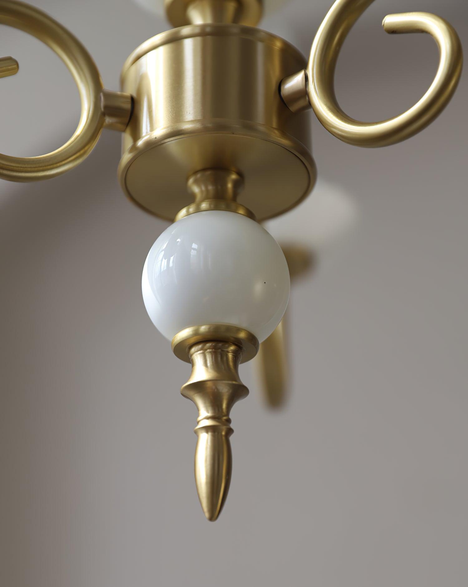 Lustra Chandelier Carlita Gold Modern - Letslighting