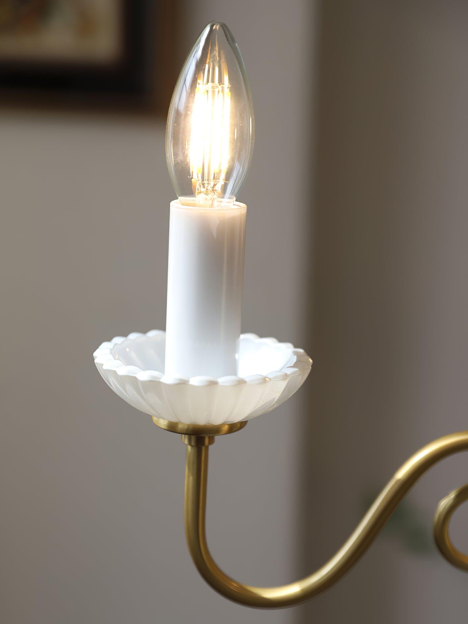 Lustra Chandelier Carlita Gold Modern - Letslighting