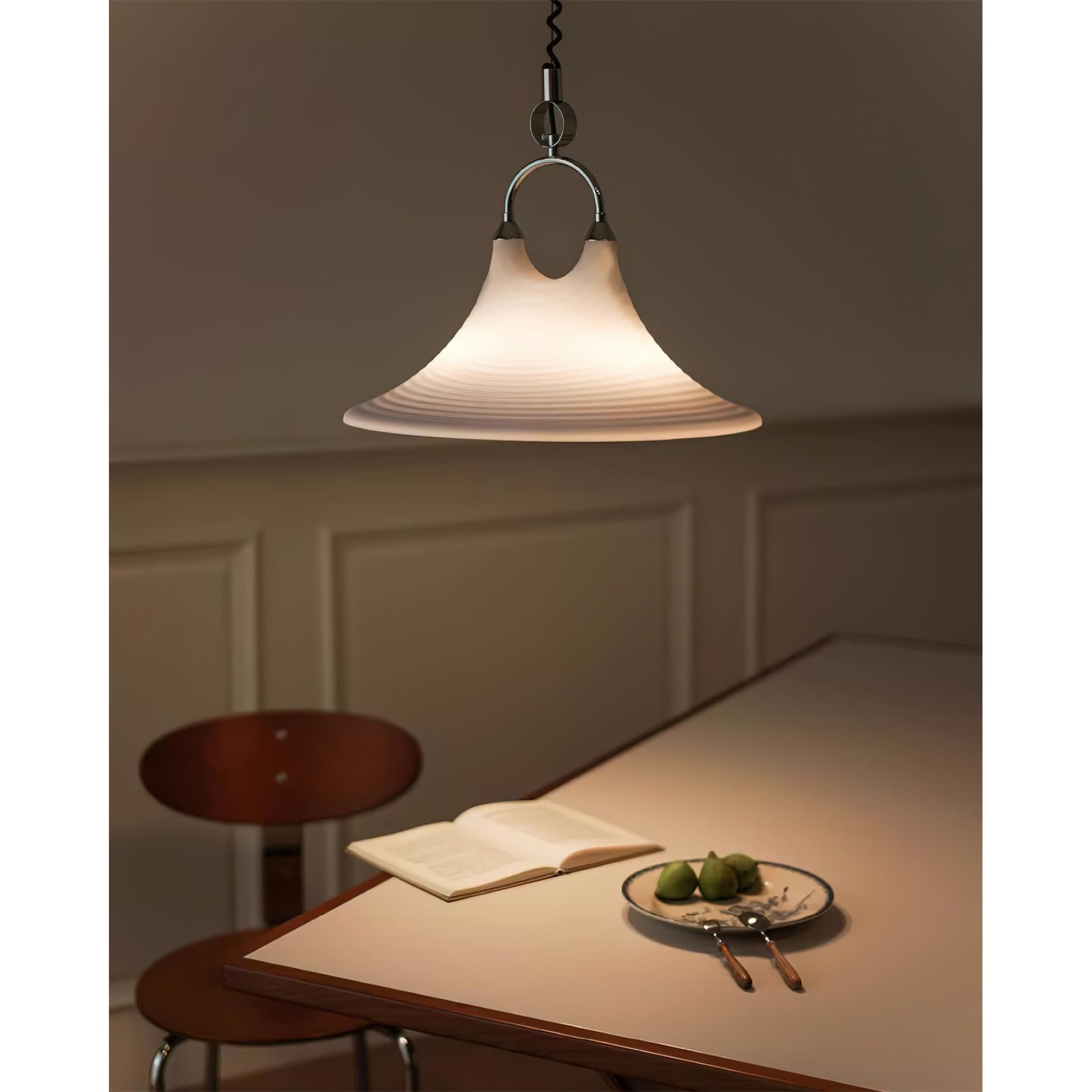 Aria Trumpet Individual Creativity Plastic Pendant Lamp - Letslighting