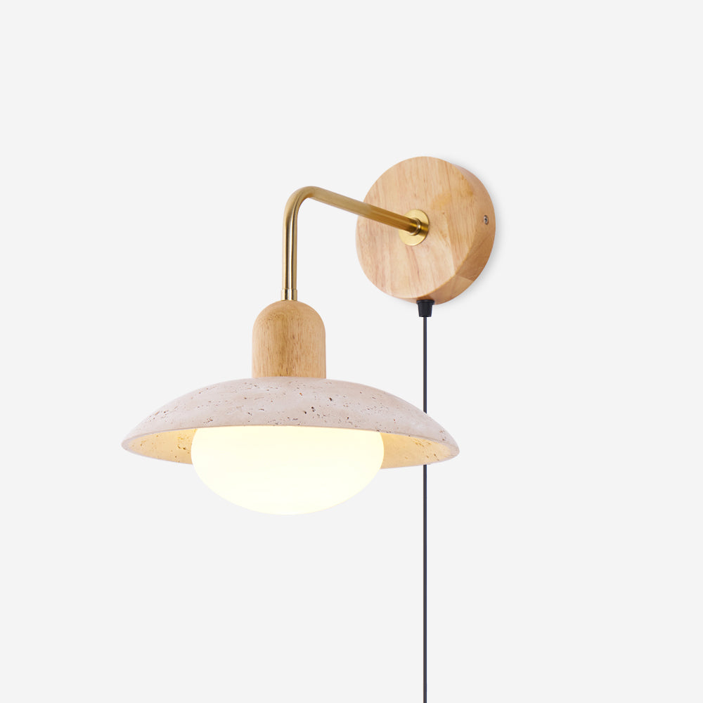 Travelle Travertine Wall Sconce - Letslighting