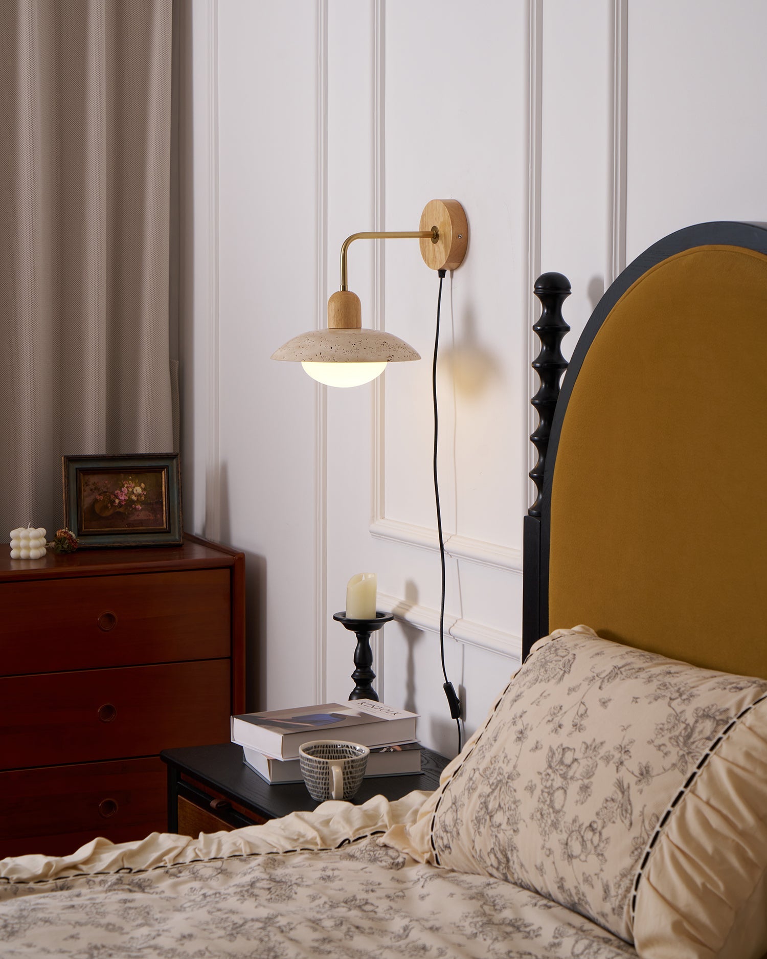 Travelle Travertine Wall Sconce - Letslighting