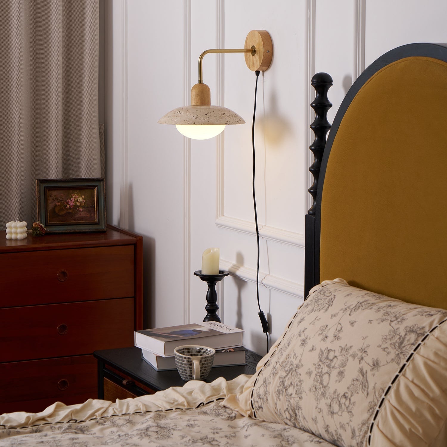 Travelle Travertine Wall Sconce - Letslighting